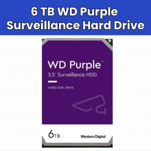 6TB WD Purple Surveillance Hard Drive