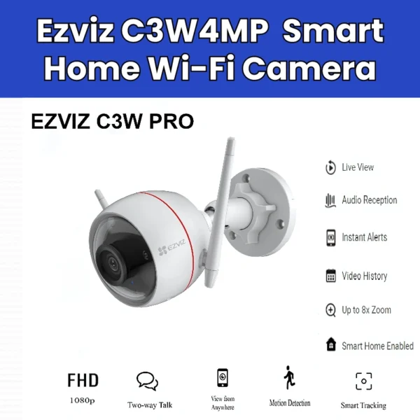 Ezviz C3W 4MP Smart Home Wifi Camera