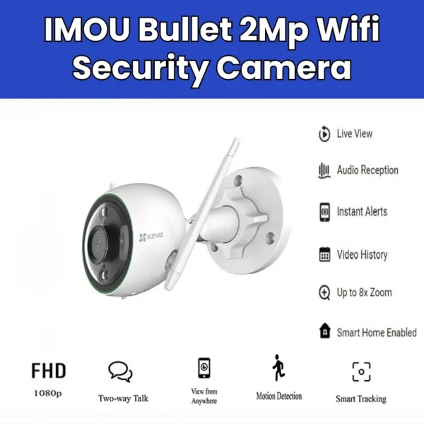 IMOU Bullet 2E Wifi Security Camera