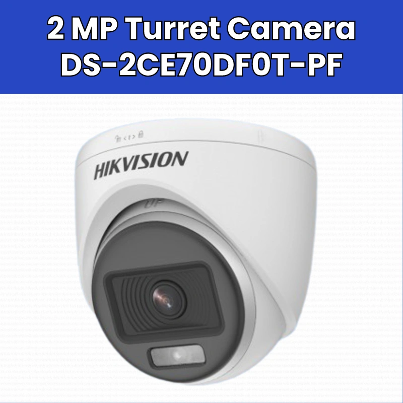 Hikvision 2 MP Camera DS-2CE70dF0T-PFS