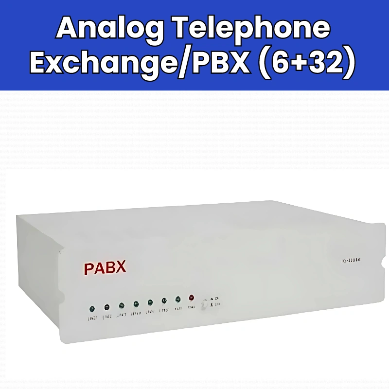 Analog Telephone Exchange (6+32)